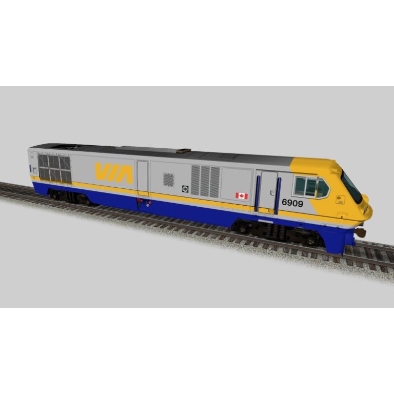 via rail model train set